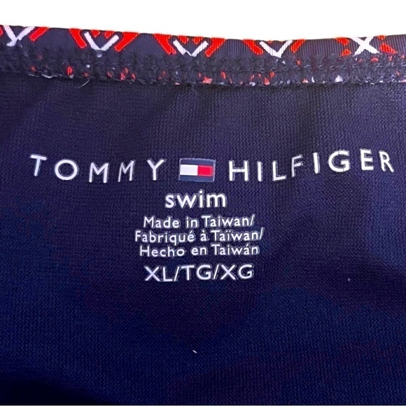 Tommy Hilfiger One-Piece Bandeau Swimsuit - Picture 11 of 11